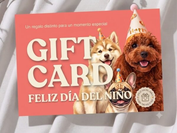 Gift Card – Día del Niño 🎈🐾